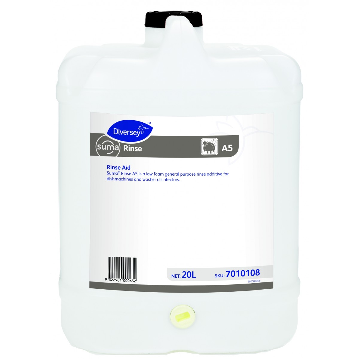 Suma Rinse Rise Aid Suma Rinse A5 20L ANI - Machine Ware Washing - Products