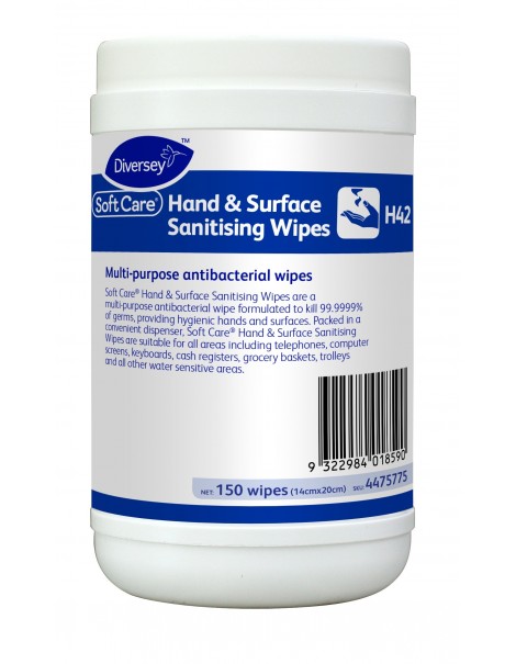 Soft Care&reg; Hand & Surface Wipes 4x150 Wipes