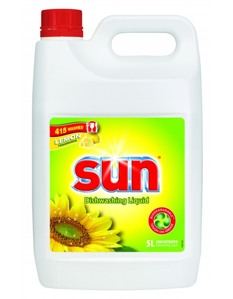 Sun&reg; Washing Up Liquid Lemon 2x5L