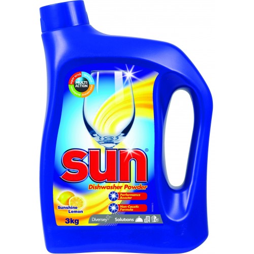 Sun&reg; Dishwash Powder Lemon 4x3Kg