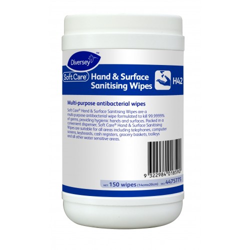 Soft Care&reg; Hand & Surface Wipes 4x150 Wipes